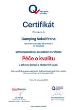 Camping SOKOL PRAHA