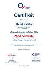 Camping VIDLÁK