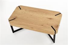 Konferenční stolek Lavida - dub zlatý / černý