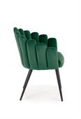 Židle K410 - tmavě zelená