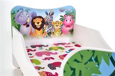Dětská postel Zvířátka včetně matrace