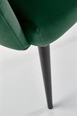 Židle K410 - tmavě zelená