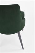 Židle K365 - tmavě zelená