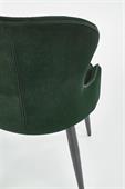 Židle K366 - tmavě zelená