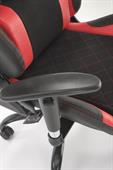 Kancelářská židle Drake - červeno-černá