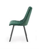 Židle K450 - tmavě zelená