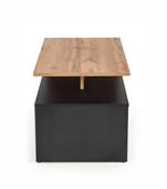 Konferenční stolek Sigma - dub wotan / černá