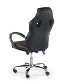 Kancelářská židle Scroll černo-červeno-šedá
