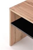 Konferenční stolek Sigma - dub wotan / černá