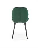 Židle K453 - tmavě zelená