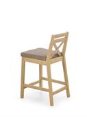 Barová židle Borys Low - dub sonoma