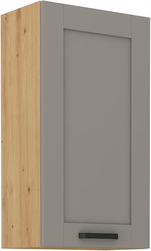 Horní skříňka Luny 41 (50 / 90 cm) claygrey / dub artisan