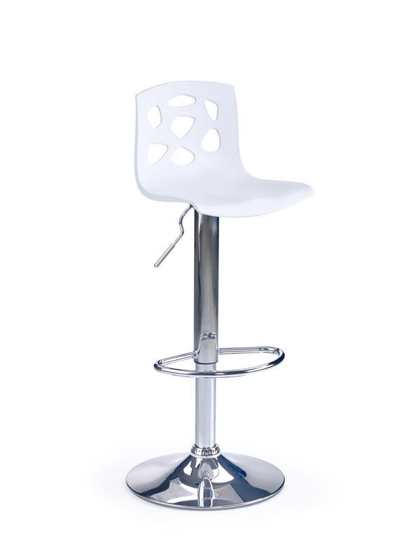 Barová stolička H48 bílá