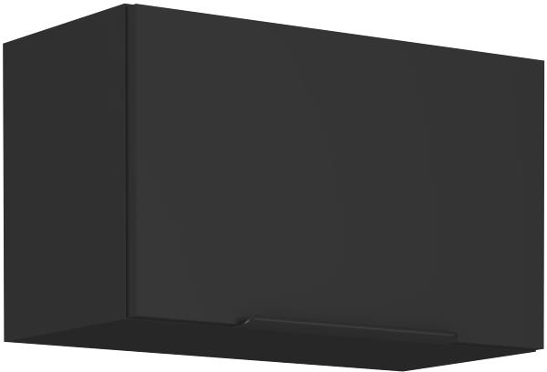 Horní skříňka nad digestoř Siena 20 (60 / 36 cm) - černá / černá
