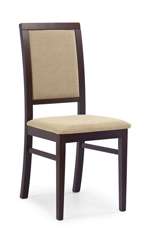 Dřevěná židle Sylwek 1 - tmavý ořech