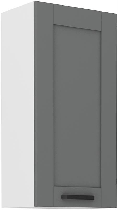 Horní skříňka Luny 42 (45 / 90 cm) dustgrey / bílá