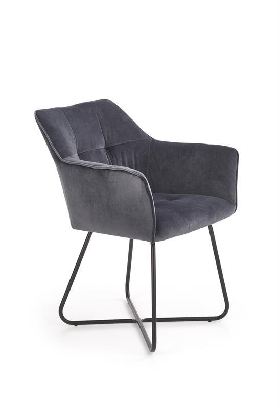 Židle K377 - šedá