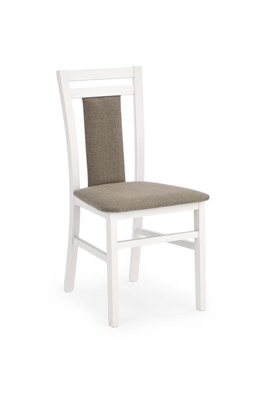 Dřevěná židle Hubert 8 - bílá