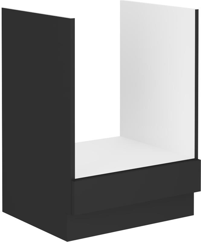 Dolní skříňka pro troubu Siena 5 (60 cm) - černá / černá