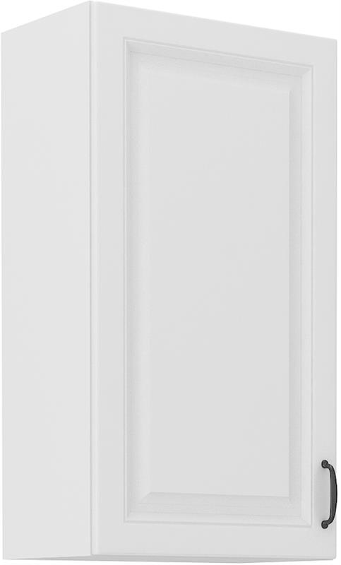 Horní skříňka Stella 41 (50 / 90 cm) bílý mat / bílá