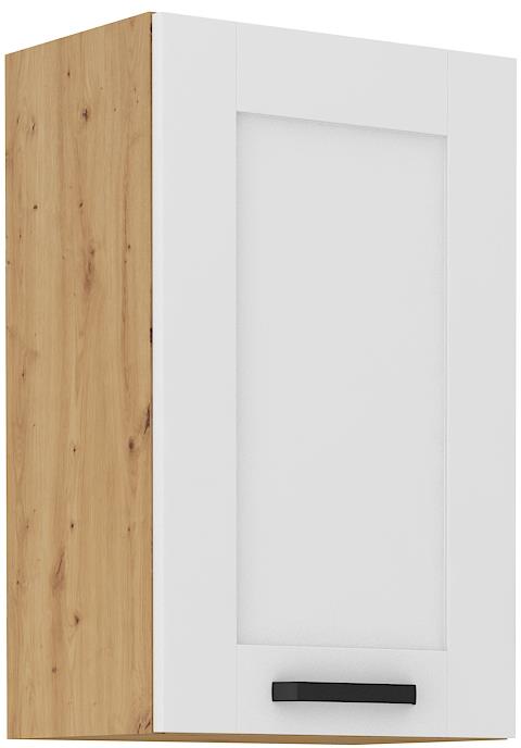 Horní skříňka Luny 15 (45 / 72 cm) bílá / dub artisan