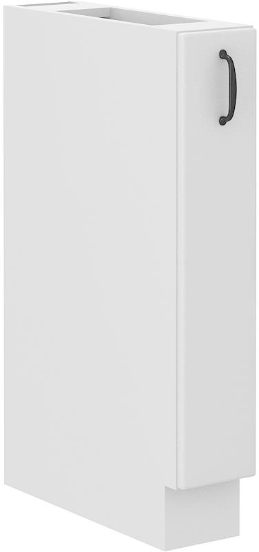 Dolní výsuvná skříňka Stella 33 (15 cm) bílá