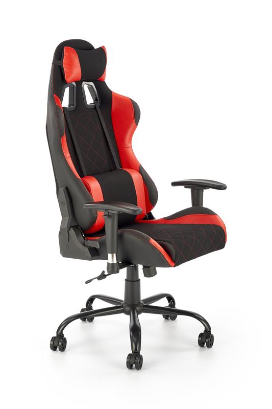 Kancelářská židle Drake - červeno-černá