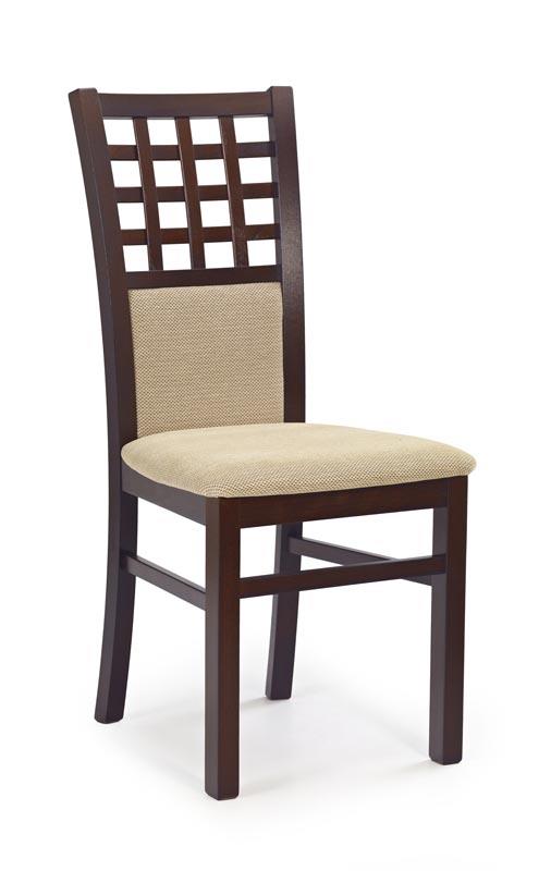 Dřevěná židle Gera 3 - tmavý ořech