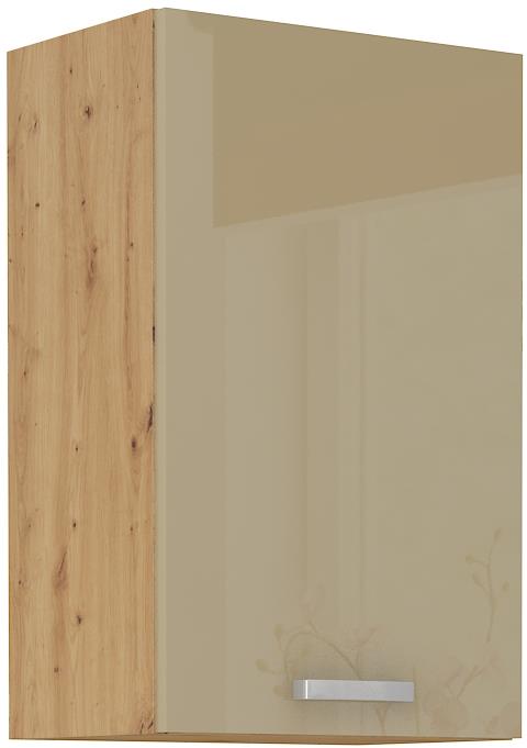 Horní skříňka Arisa 17 (45 / 72 cm) cappucino lesk