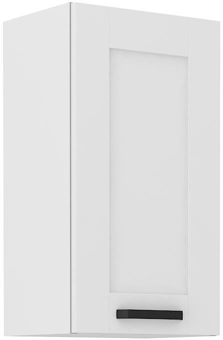 Horní skříňka Luny 16 (40 / 72 cm) bílá / bílá