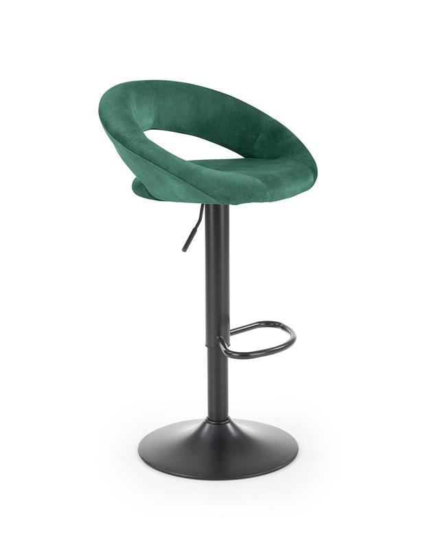 Barová židle H-102 zelená
