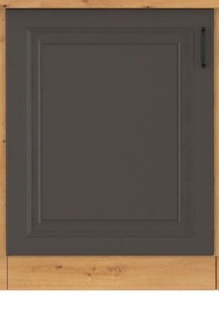 Dolní skříňka Stella 6 (60 cm) grafi mat / dub artisan