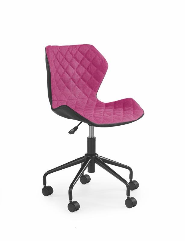 Dětská židle Matrix černo-růžová