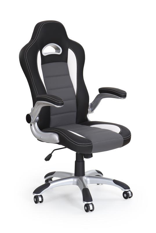 Kancelářská židle Lotus černo-šedá