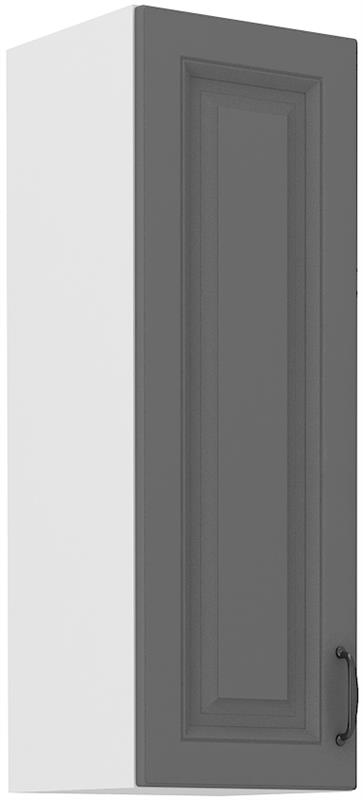 Horní skříňka Stella 45 (30 / 90 cm) dustgrey / bílá