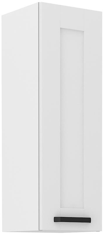 Horní skříňka Luny 45 (30 / 90 cm) bílá / bílá