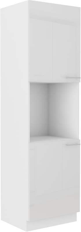 Skříň pro troubu Lary 25 (60 cm) - bílý lesk