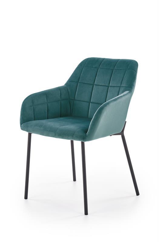 Židle K305 - tmavě zelená