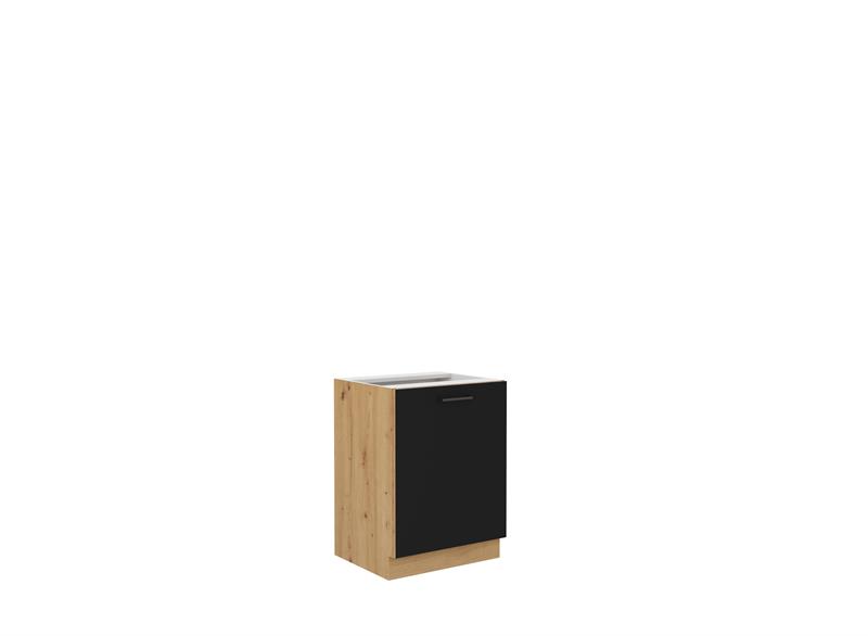 Dolní skříňka Moderna 3 (60 cm) černý mat