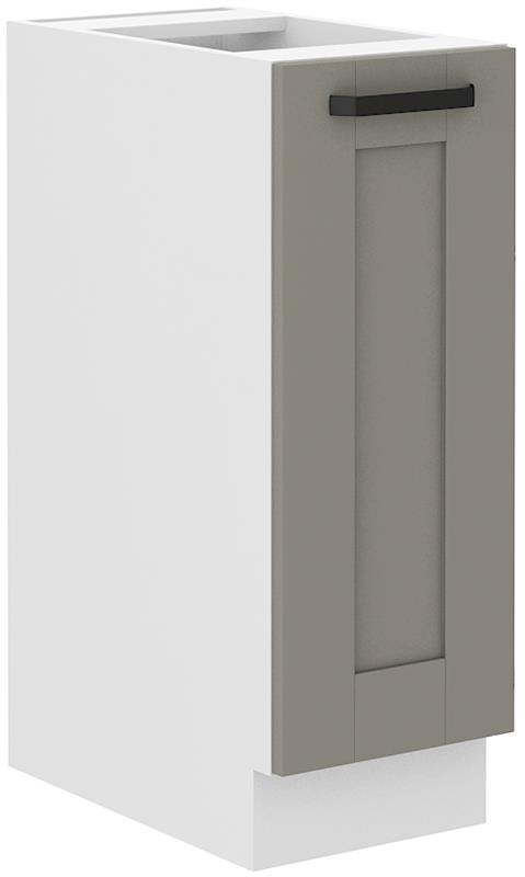 Dolní výsuvná skříňka Luny 32 (30 cm) claygrey / bílá