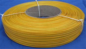 Klipovací páska 8 mm v kotouči 600 m žlutá