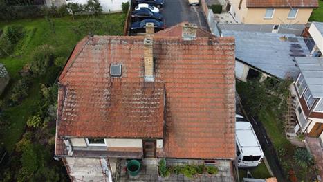 Rekonstrukce střechy - Protivín - Před rekonstrukcí