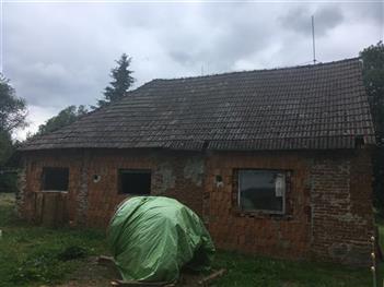 Rekonstrukce střechy Práčov - Český Krumlov (před rekonstrukcí)