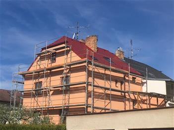 Rekonstrukce střechy - Ledenická - České Budějovice - po rekonstrukci